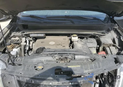 2015 Nissan Pathfinder S z USA, uszkodzony, nr VIN 5N1AR2MM6FC691332